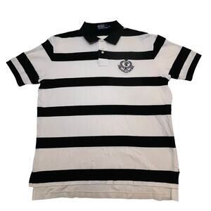Polo by Ralph Lauren Short Sleeve Polo Unique Large Embroidered Logo Extra Large